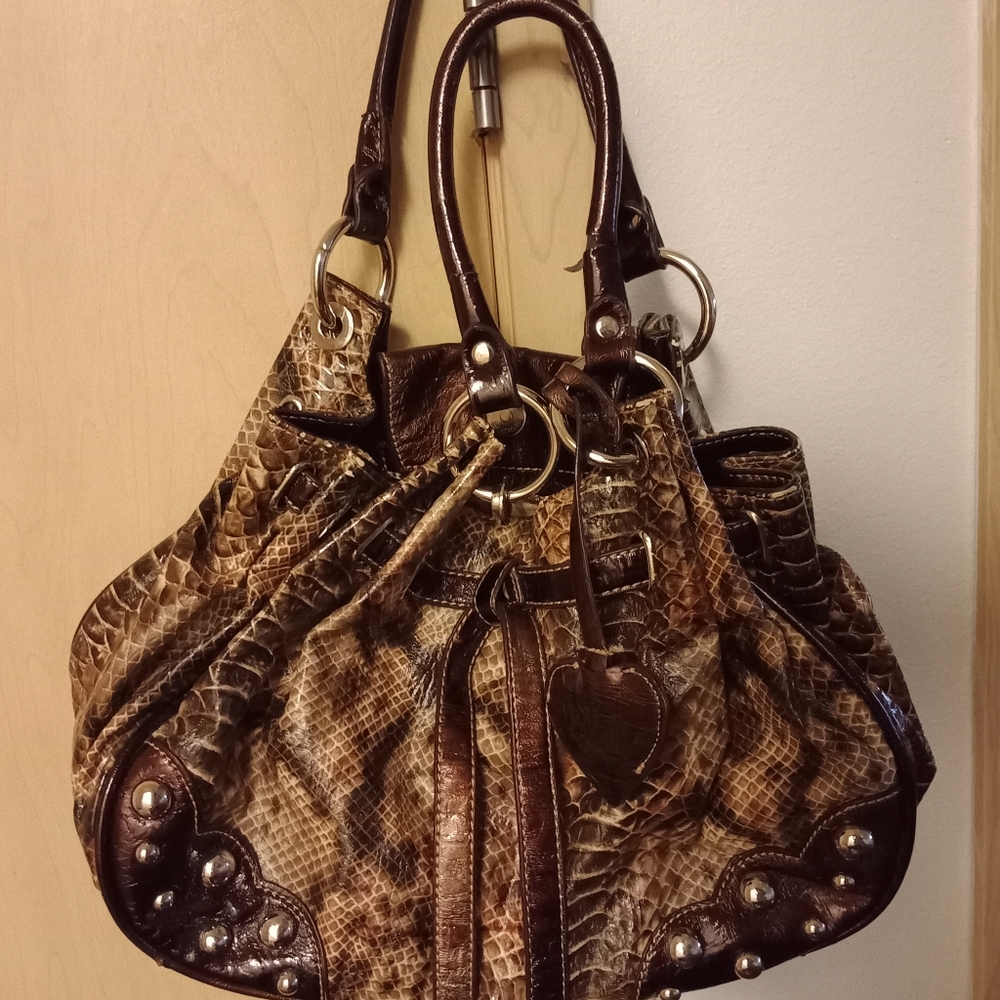 Snake skin Purse